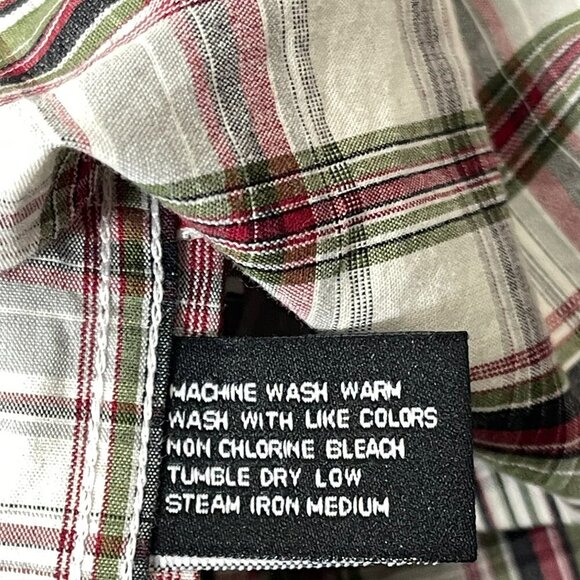 Ecko Unltd. XL Plaid Button Down Shirt Y2k Outdoorsy Casual Lightweight Skater - Picture 8 of 10